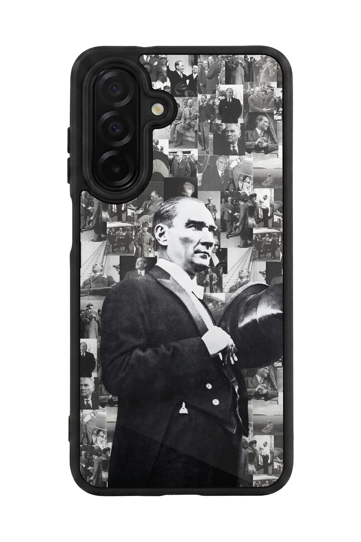 Samsung Galaxy A56 Uyumlu Mustafa Kemal Ataturk Tasarımlı Glossy Premium Kılıf