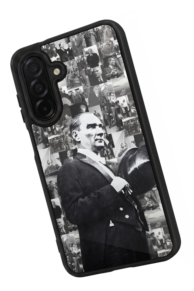 Samsung Galaxy A56 Uyumlu Mustafa Kemal Ataturk Tasarımlı Glossy Premium Kılıf
