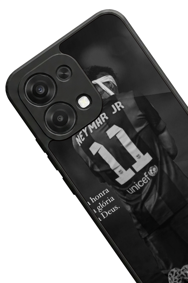Oppo A6 Pro Uyumlu Neymar Tasarımlı Glossy Premium Kılıf