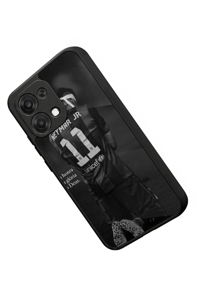 Oppo A6 Pro Uyumlu Neymar Tasarımlı Glossy Premium Kılıf