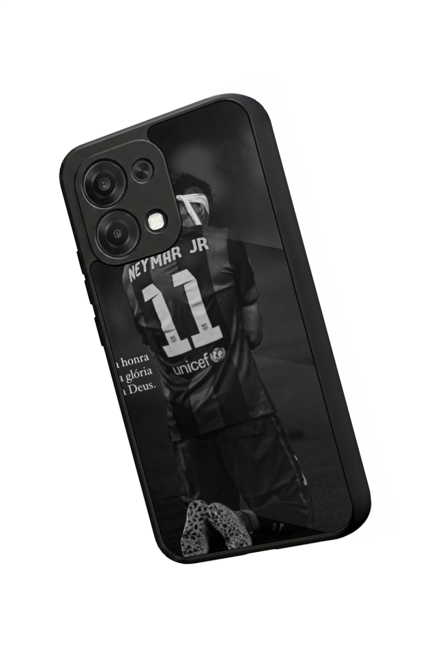 Oppo A6 Pro Uyumlu Neymar Tasarımlı Glossy Premium Kılıf