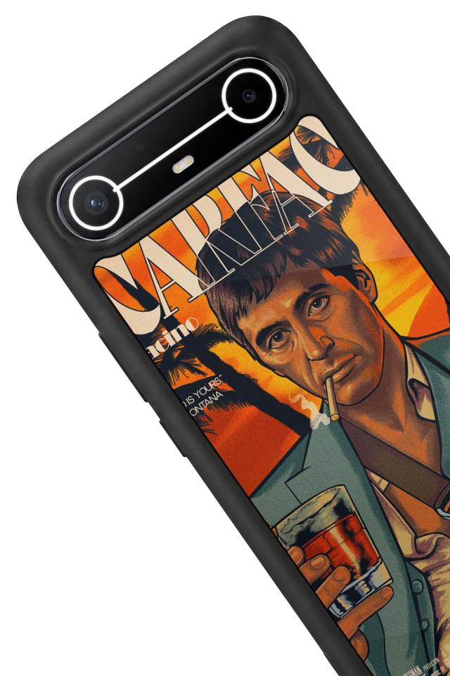 Tecno Spark Slim 5G Uyumlu Scarface Tasarımlı Glossy Premium Kılıf