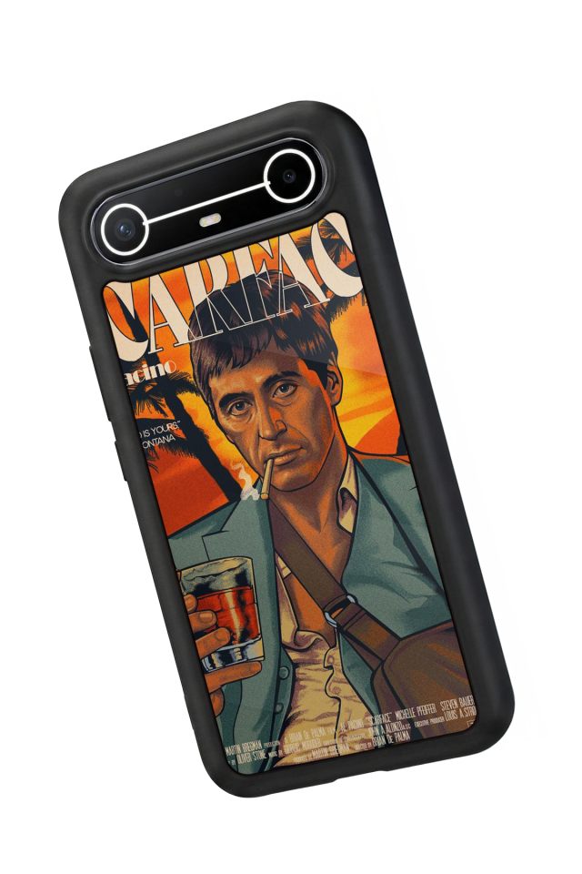 Tecno Spark Slim 5G Uyumlu Scarface Tasarımlı Glossy Premium Kılıf