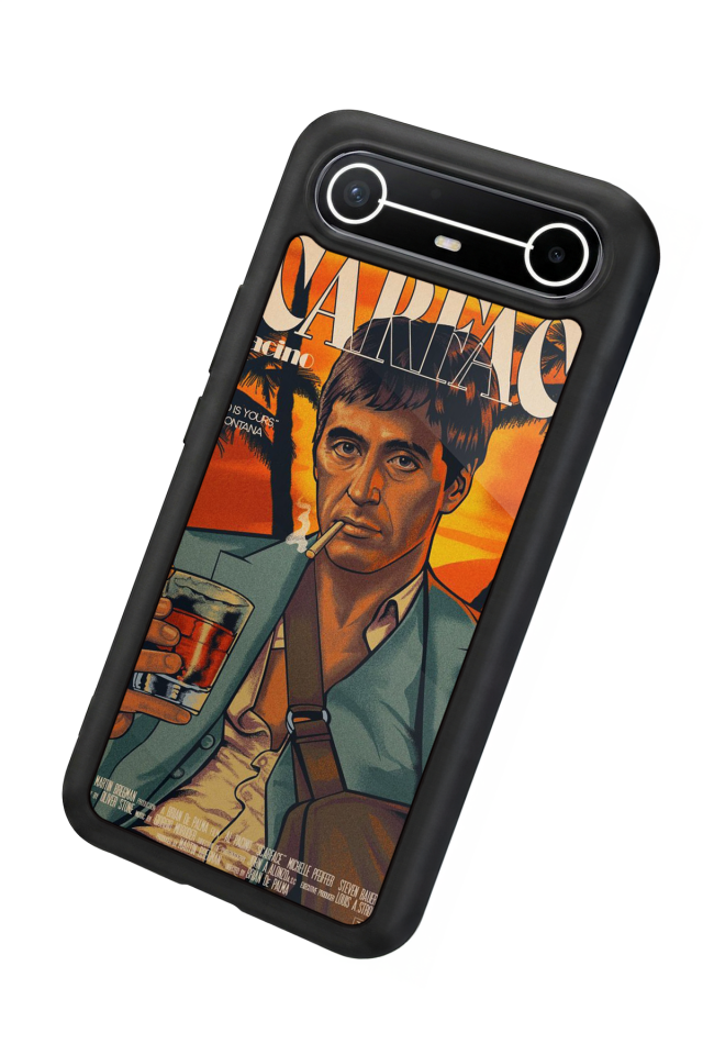 Tecno Spark Slim 5G Uyumlu Scarface Tasarımlı Glossy Premium Kılıf