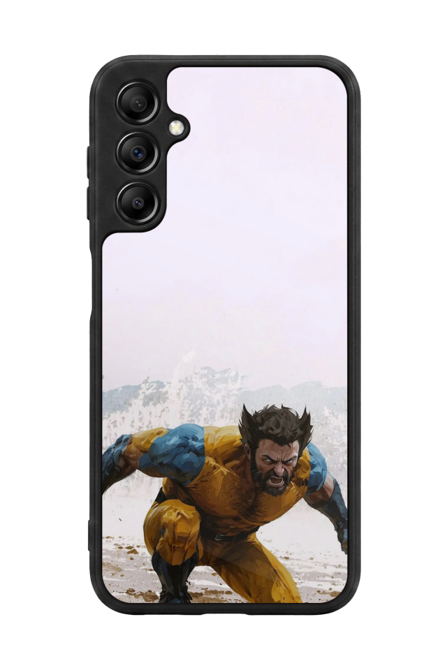Samsung Galaxy A14 Uyumlu Wolverine Tasarımlı Glossy Premium Kılıf