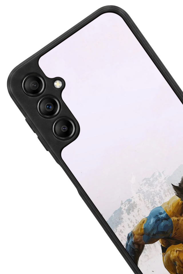Samsung Galaxy A14 Uyumlu Wolverine Tasarımlı Glossy Premium Kılıf