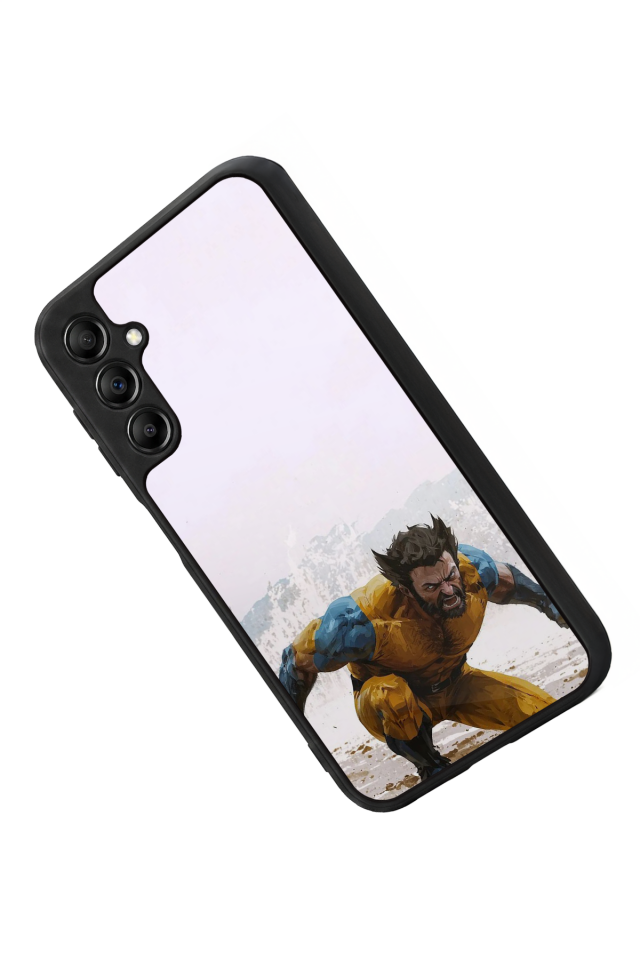 Samsung Galaxy A14 Uyumlu Wolverine Tasarımlı Glossy Premium Kılıf
