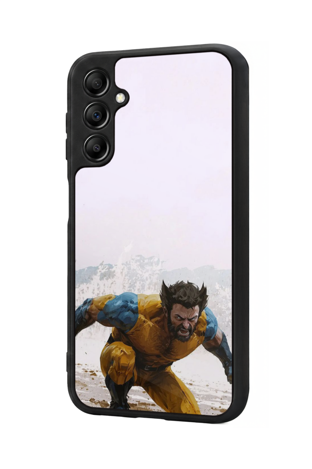 Samsung Galaxy A14 Uyumlu Wolverine Tasarımlı Glossy Premium Kılıf