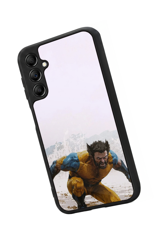 Samsung Galaxy A14 Uyumlu Wolverine Tasarımlı Glossy Premium Kılıf