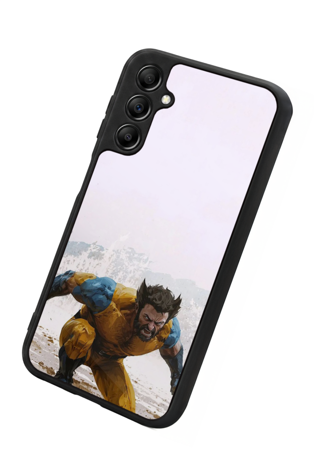 Samsung Galaxy A14 Uyumlu Wolverine Tasarımlı Glossy Premium Kılıf