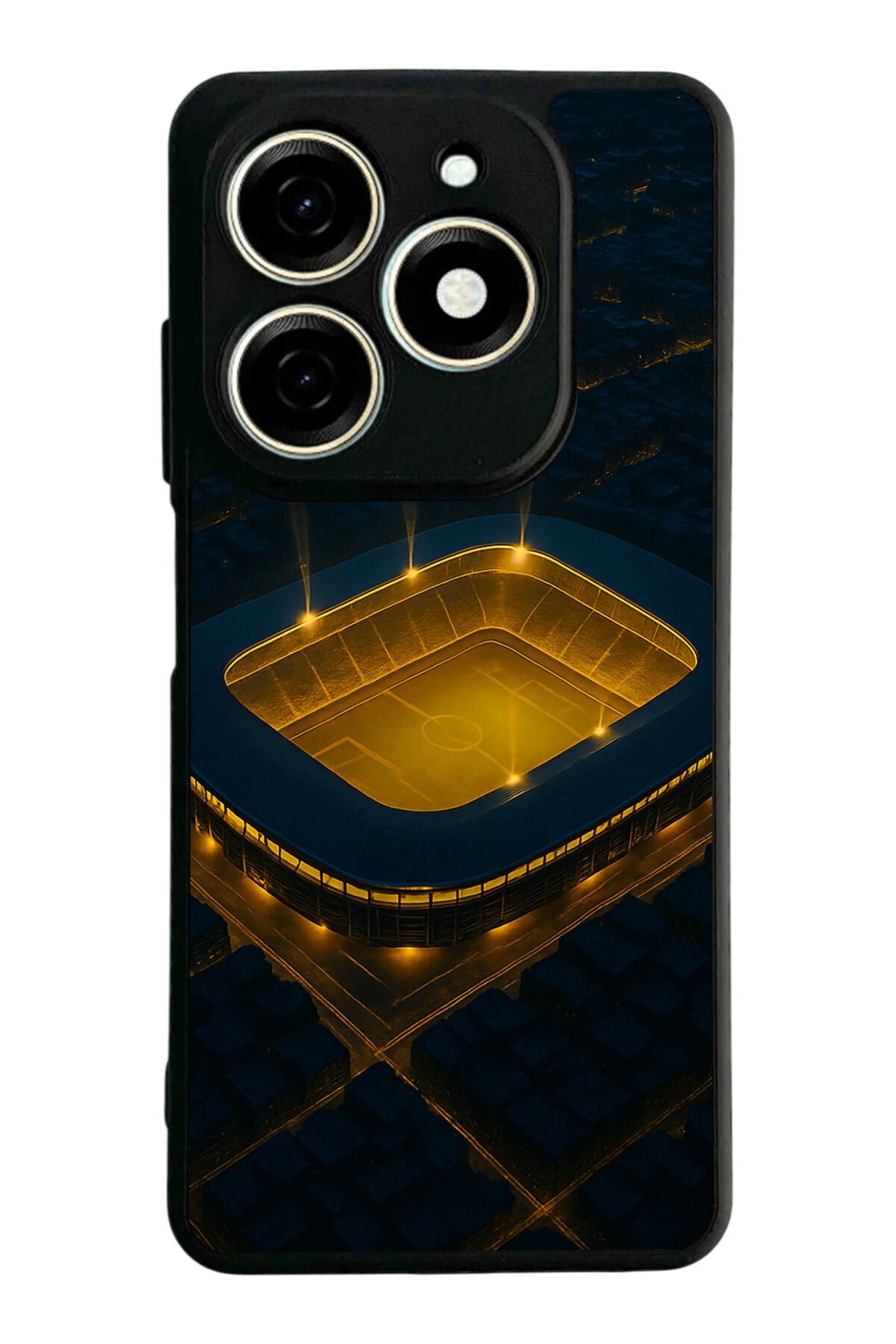 Infınıx Smart 8 Pro Uyumlu Fenerbahce Tasarımlı Glossy Premium Kılıf