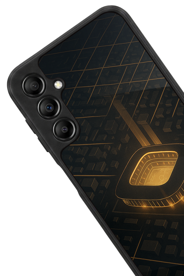 Samsung Galaxy A14 Uyumlu Aslan Tasarımlı Glossy Premium Kılıf