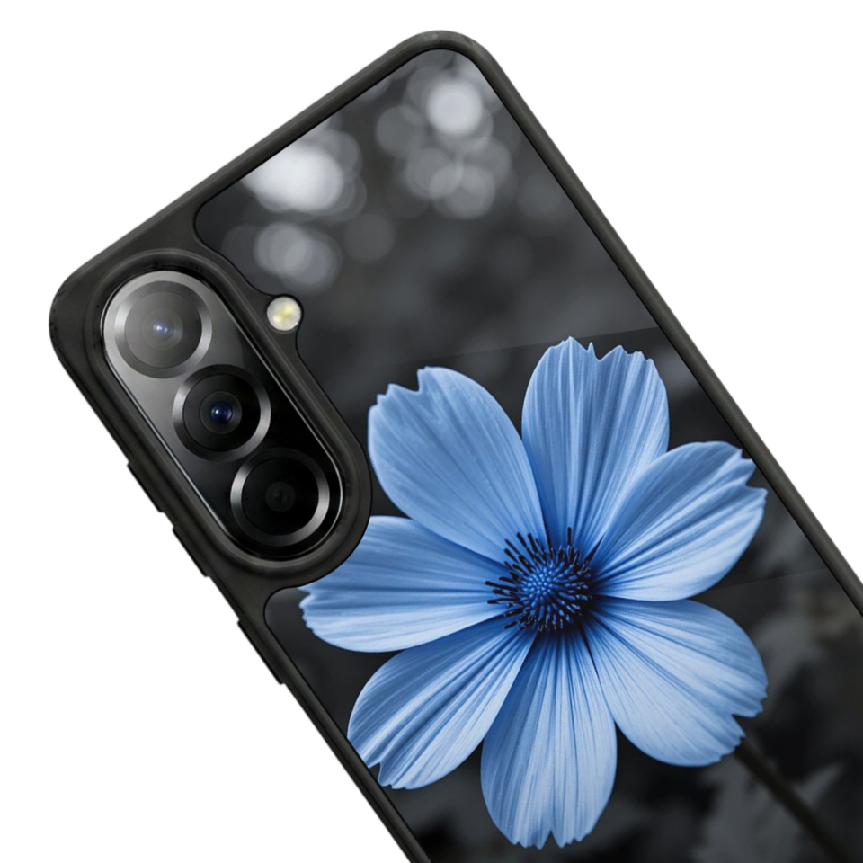 Samsung Galaxy A57 Uyumlu Cicek Tasarımlı Glossy Premium Kılıf