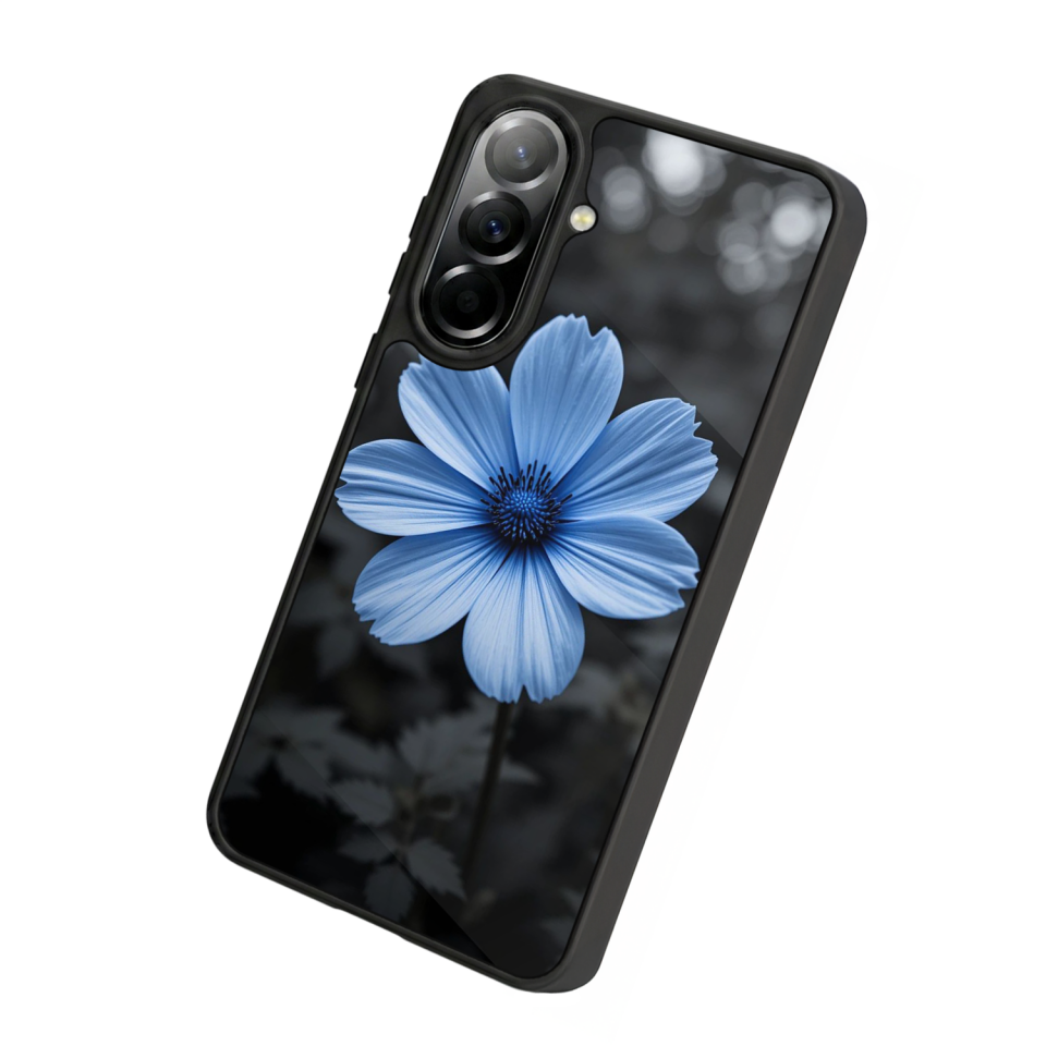 Samsung Galaxy A57 Uyumlu Cicek Tasarımlı Glossy Premium Kılıf