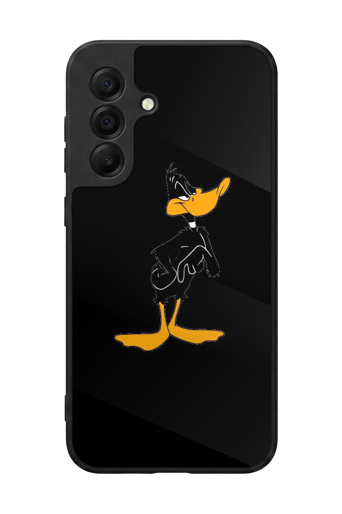 Samsung Galaxy A17 Uyumlu Daffy duck Tasarımlı Glossy Premium Kılıf