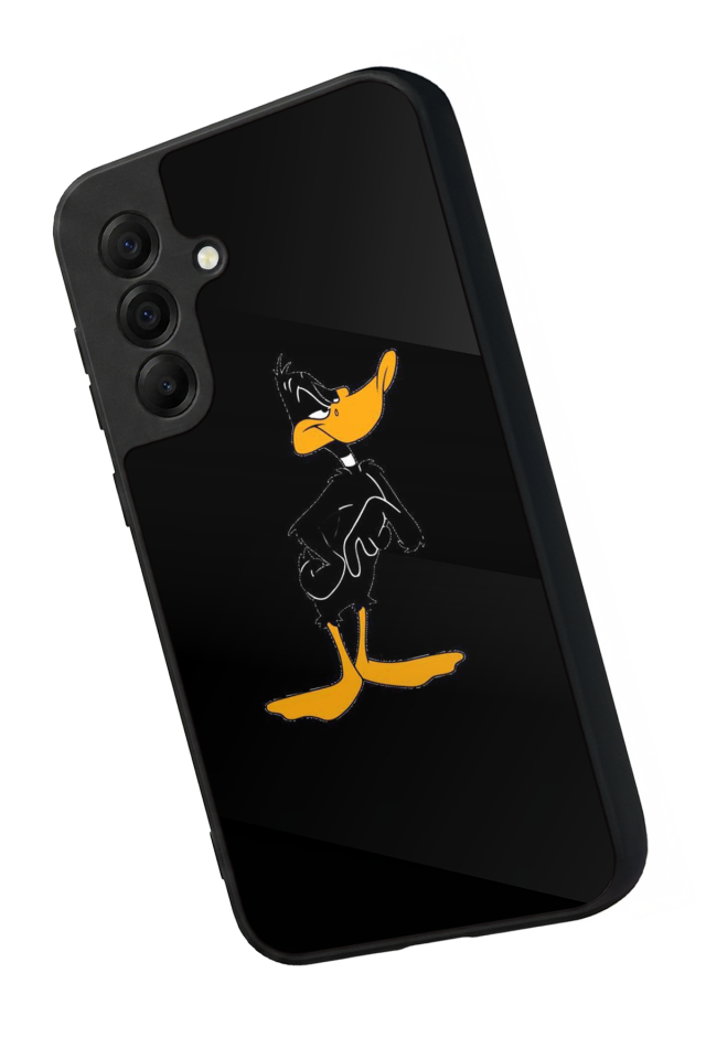 Samsung Galaxy A17 Uyumlu Daffy duck Tasarımlı Glossy Premium Kılıf