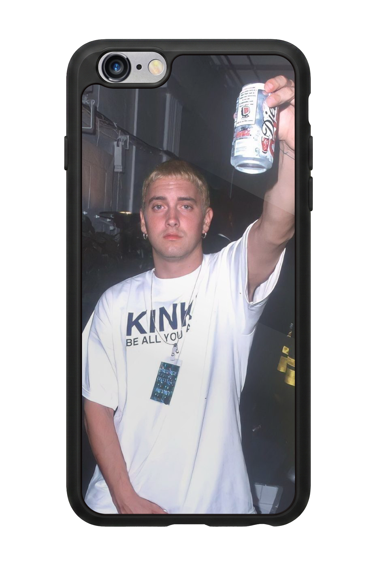 iPhone 6 Plus Uyumlu Eminem Tasarımlı Glossy Premium Kılıf