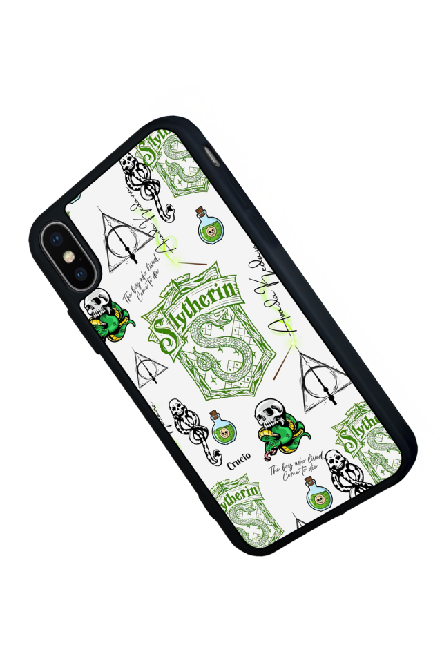 iPhone X/ XS Uyumlu HarryPotter Tasarımlı Glossy Premium Kılıf