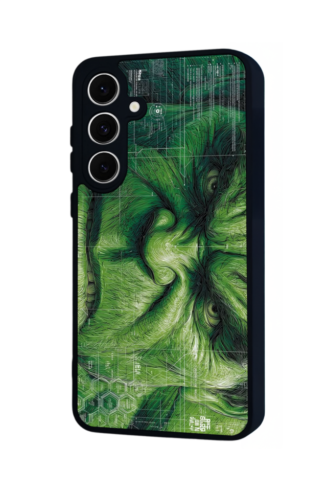 Samsung Galaxy S24 FE Uyumlu Hulk Tasarımlı Glossy Premium Kılıf