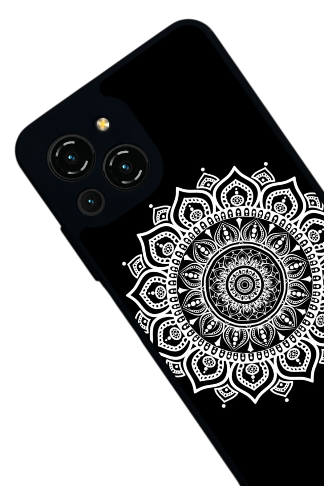 Reeder S23 Pro Max Uyumlu Mandala Tasarımlı Glossy Premium Kılıf