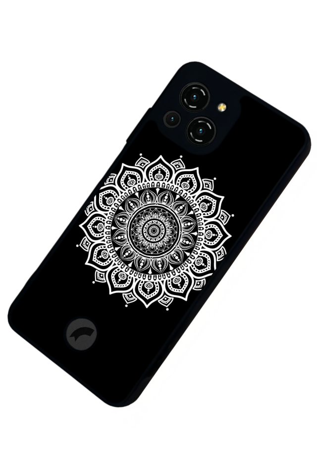 Reeder S23 Pro Max Uyumlu Mandala Tasarımlı Glossy Premium Kılıf