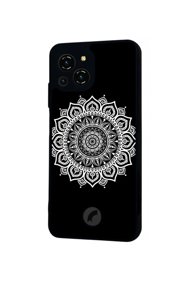 Reeder S23 Pro Max Uyumlu Mandala Tasarımlı Glossy Premium Kılıf