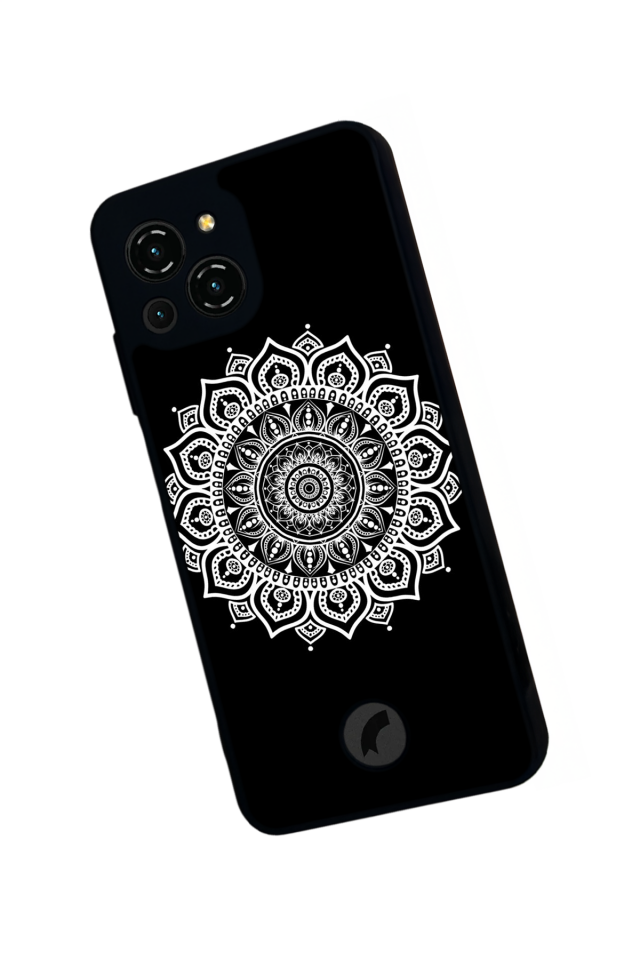 Reeder S23 Pro Max Uyumlu Mandala Tasarımlı Glossy Premium Kılıf