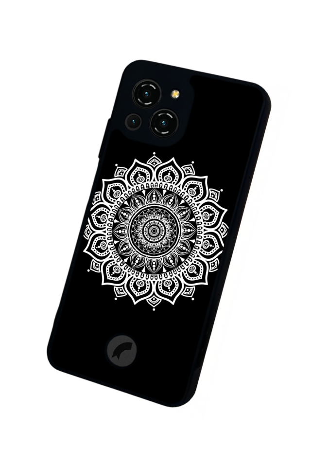 Reeder S23 Pro Max Uyumlu Mandala Tasarımlı Glossy Premium Kılıf