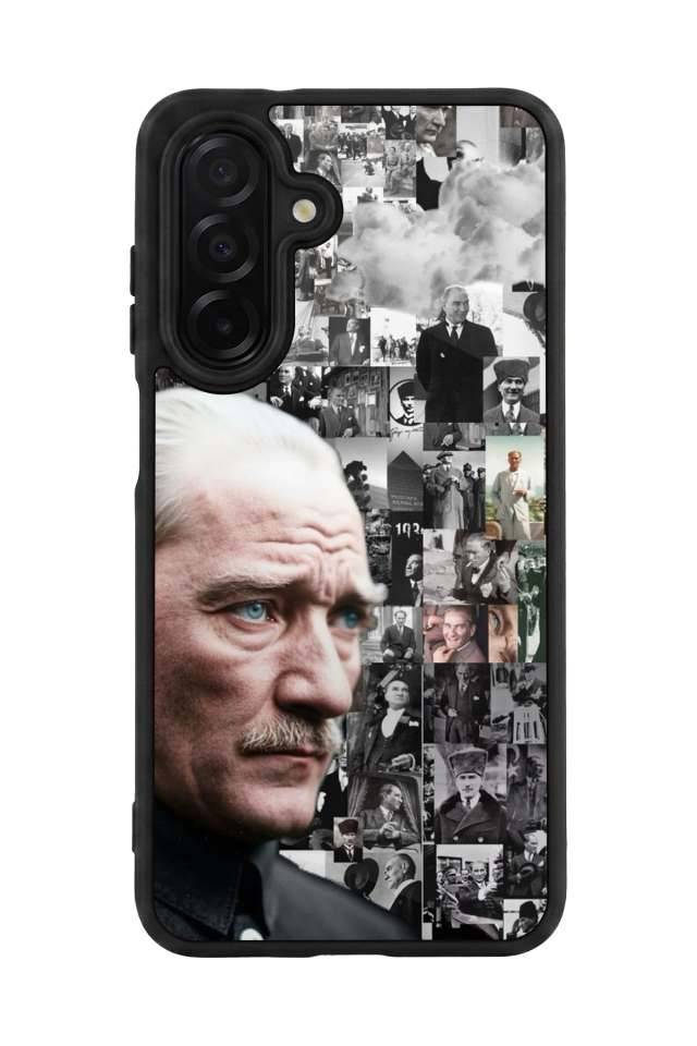 Samsung Galaxy A56 Uyumlu Mustafa Kemal Ataturk Tasarımlı Glossy Premium Kılıf