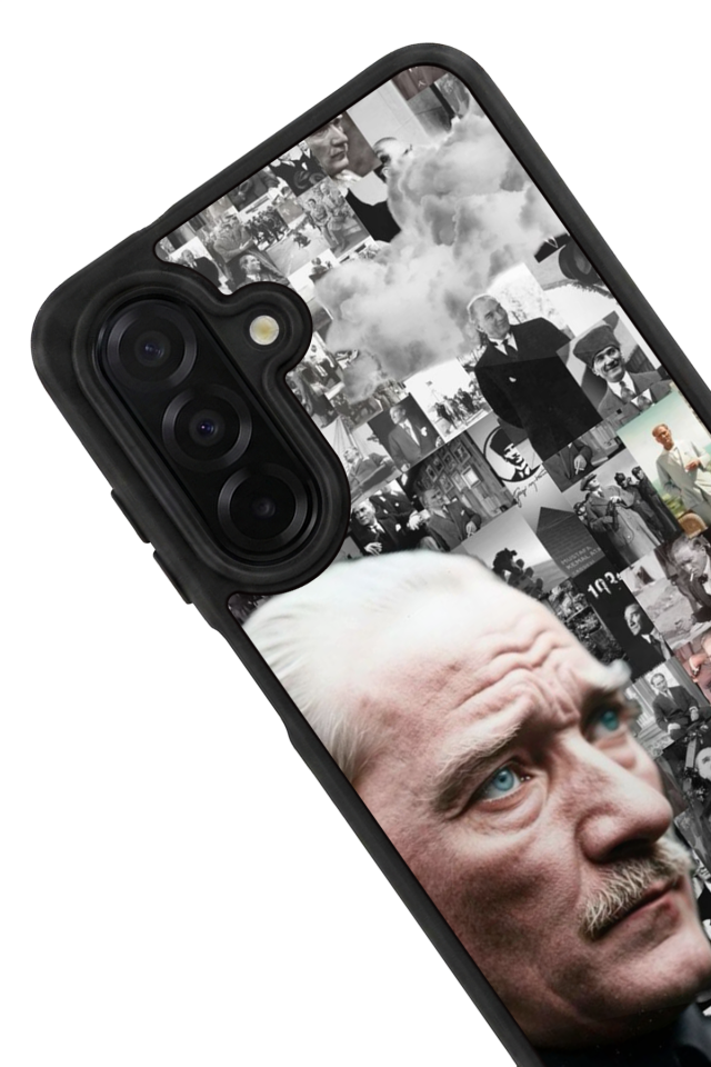 Samsung Galaxy A56 Uyumlu Mustafa Kemal Ataturk Tasarımlı Glossy Premium Kılıf