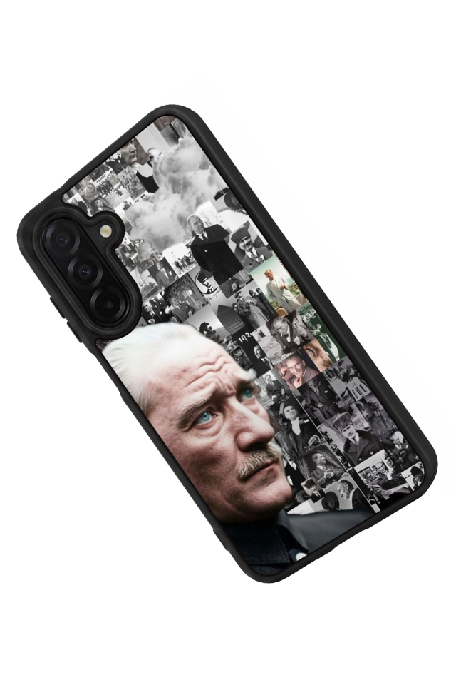 Samsung Galaxy A56 Uyumlu Mustafa Kemal Ataturk Tasarımlı Glossy Premium Kılıf
