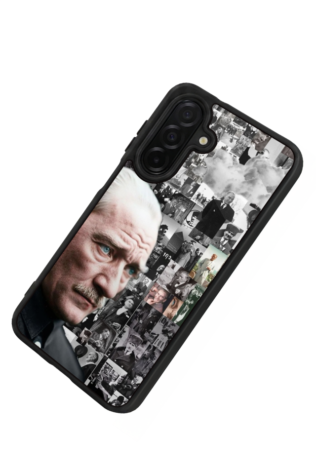 Samsung Galaxy A56 Uyumlu Mustafa Kemal Ataturk Tasarımlı Glossy Premium Kılıf