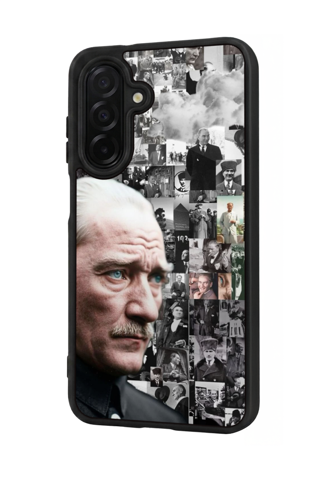 Samsung Galaxy A56 Uyumlu Mustafa Kemal Ataturk Tasarımlı Glossy Premium Kılıf