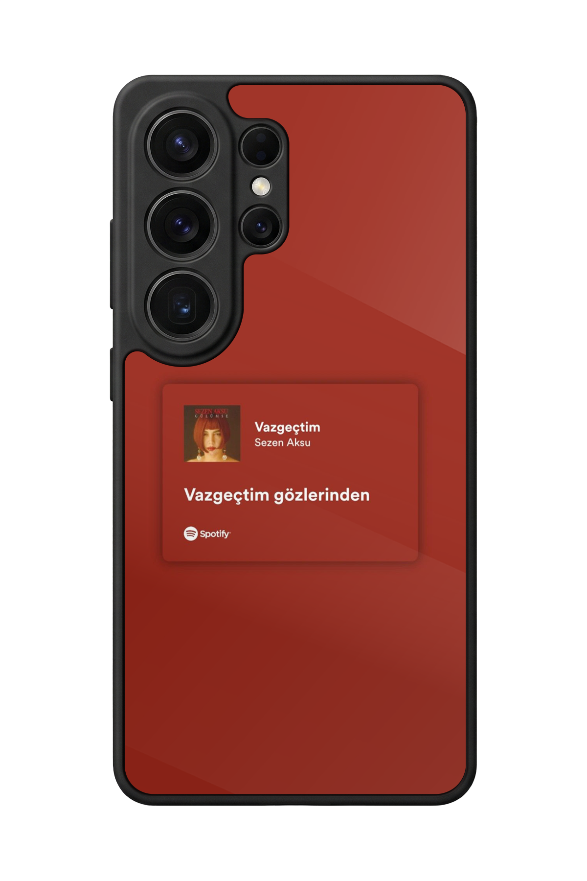 Samsung Galaxy S26 Ultra Uyumlu Sarki Sozleri Tasarımlı Glossy Premium Kılıf