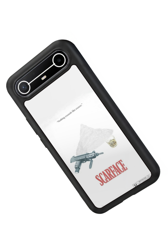 Tecno Spark Slim 5G Uyumlu Scarface Tasarımlı Glossy Premium Kılıf