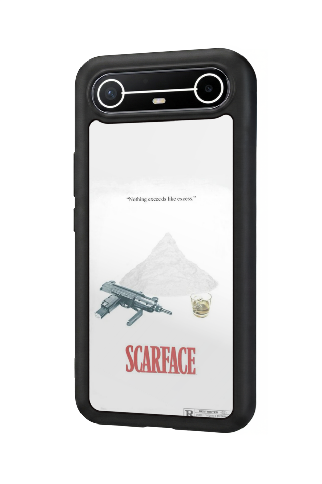 Tecno Spark Slim 5G Uyumlu Scarface Tasarımlı Glossy Premium Kılıf