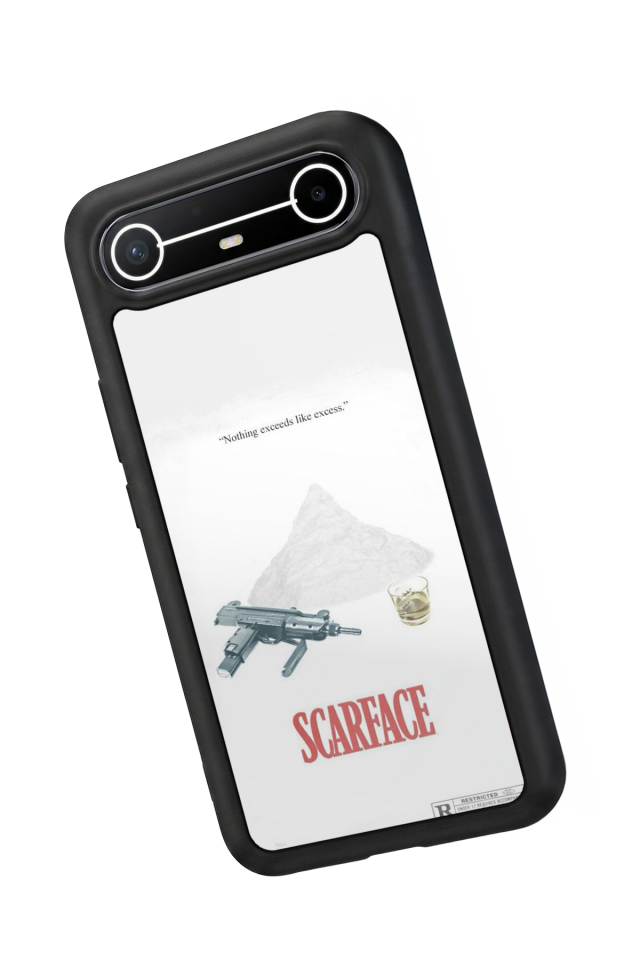 Tecno Spark Slim 5G Uyumlu Scarface Tasarımlı Glossy Premium Kılıf