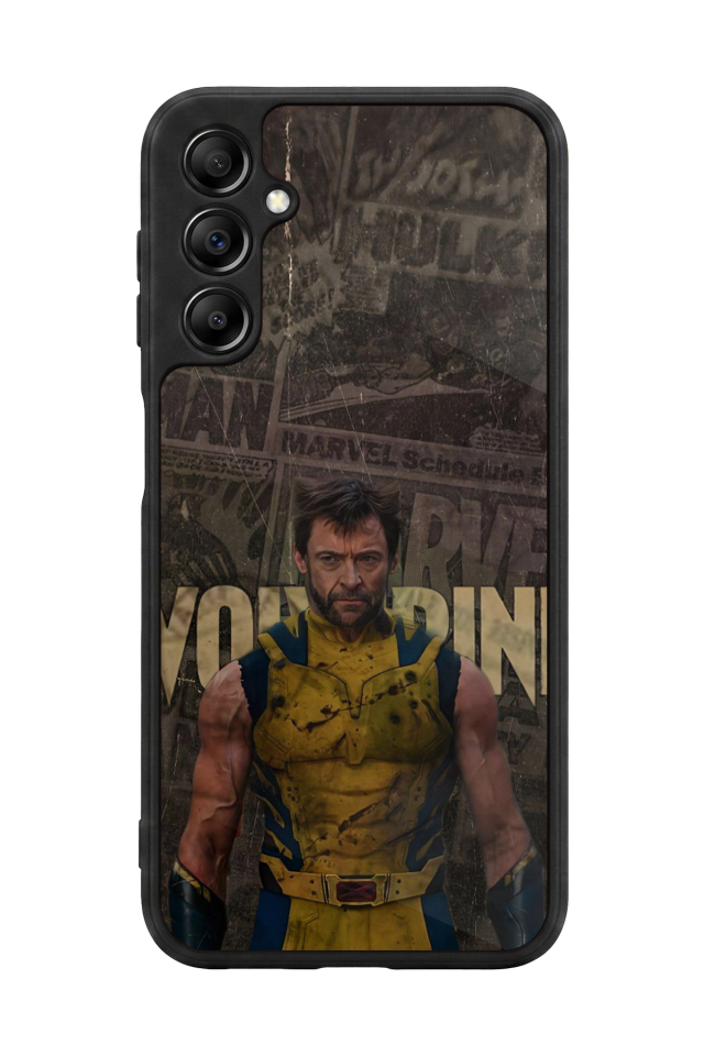Samsung Galaxy A14 Uyumlu Wolverine Tasarımlı Glossy Premium Kılıf