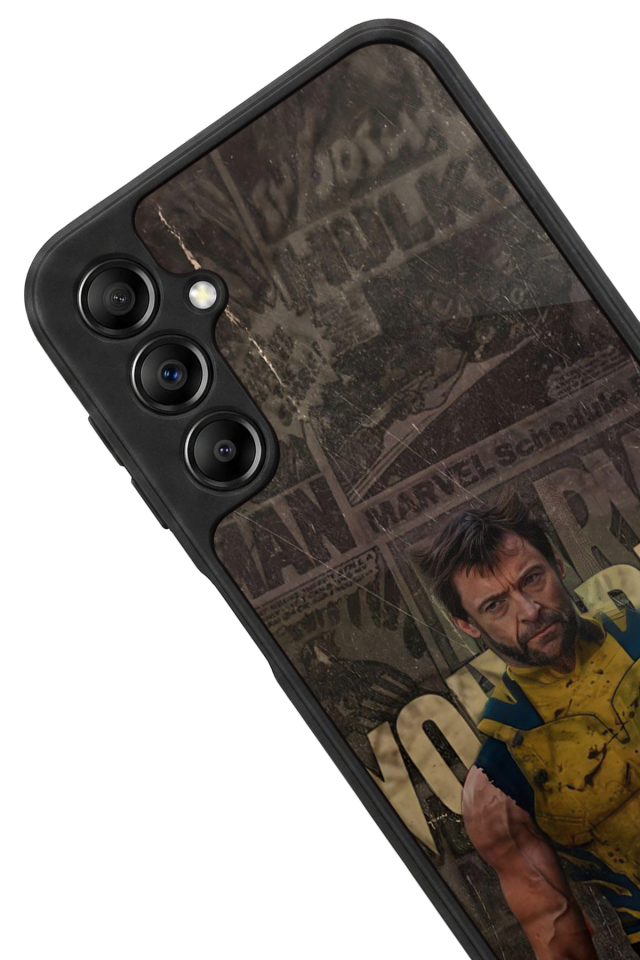 Samsung Galaxy A14 Uyumlu Wolverine Tasarımlı Glossy Premium Kılıf