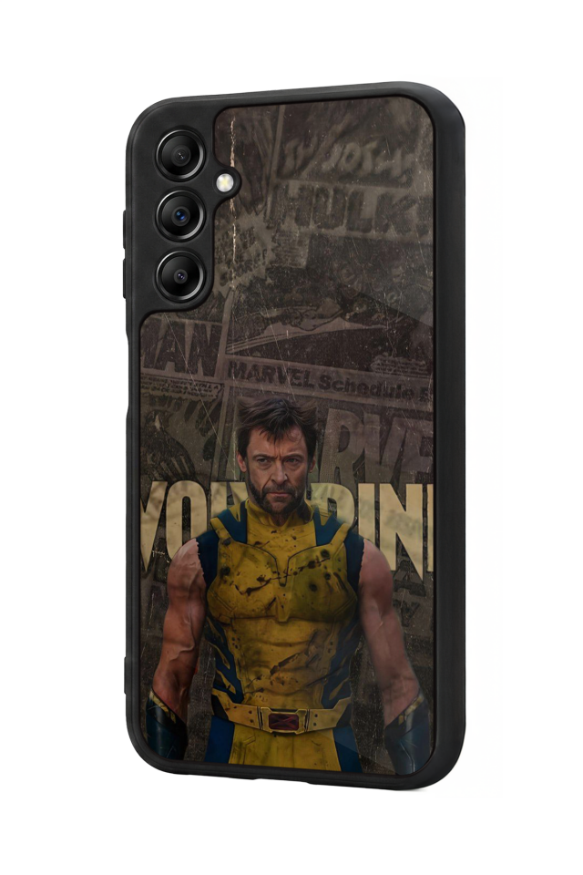 Samsung Galaxy A14 Uyumlu Wolverine Tasarımlı Glossy Premium Kılıf