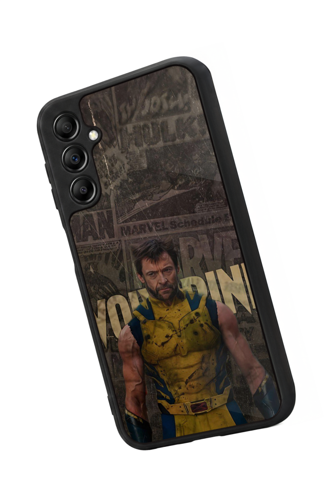 Samsung Galaxy A14 Uyumlu Wolverine Tasarımlı Glossy Premium Kılıf