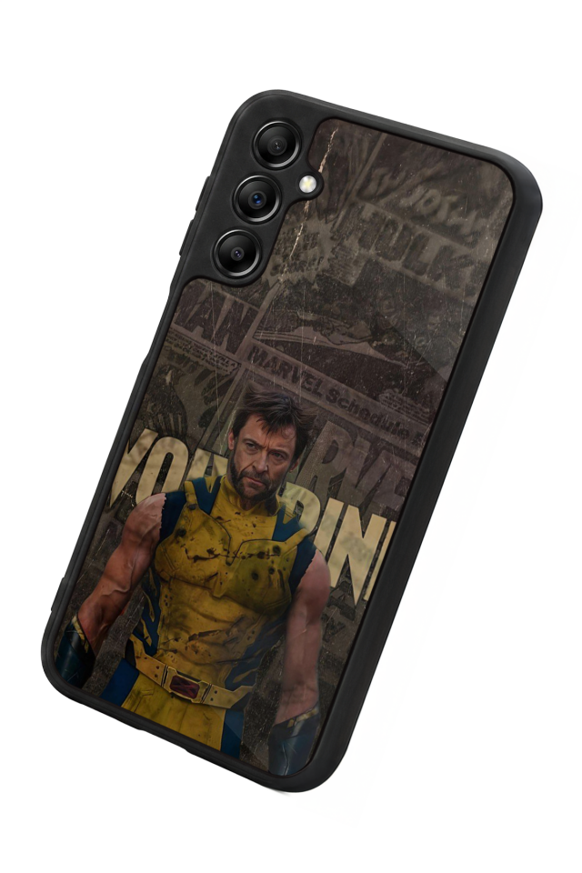 Samsung Galaxy A14 Uyumlu Wolverine Tasarımlı Glossy Premium Kılıf