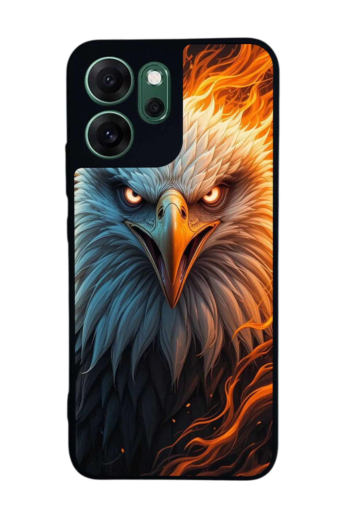 Oppo Reno 14F Uyumlu Besiktas Tasarımlı Glossy Premium Kılıf