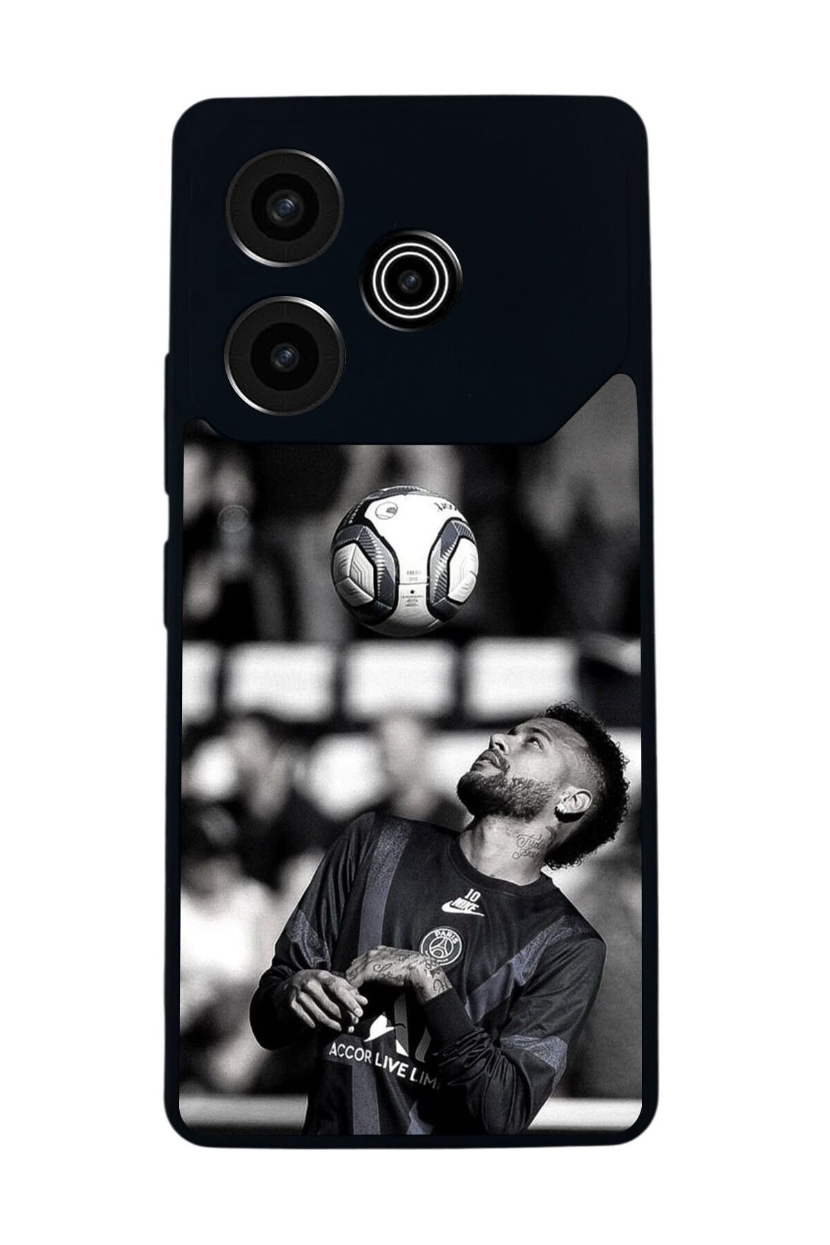 Tecno Pova 6 Uyumlu Neymar Tasarımlı Glossy Premium Kılıf