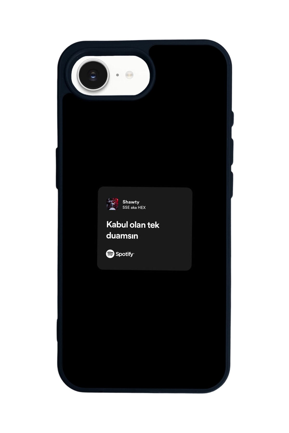iPhone 16E Uyumlu Sarki Sozleri Tasarımlı Glossy Premium Kılıf