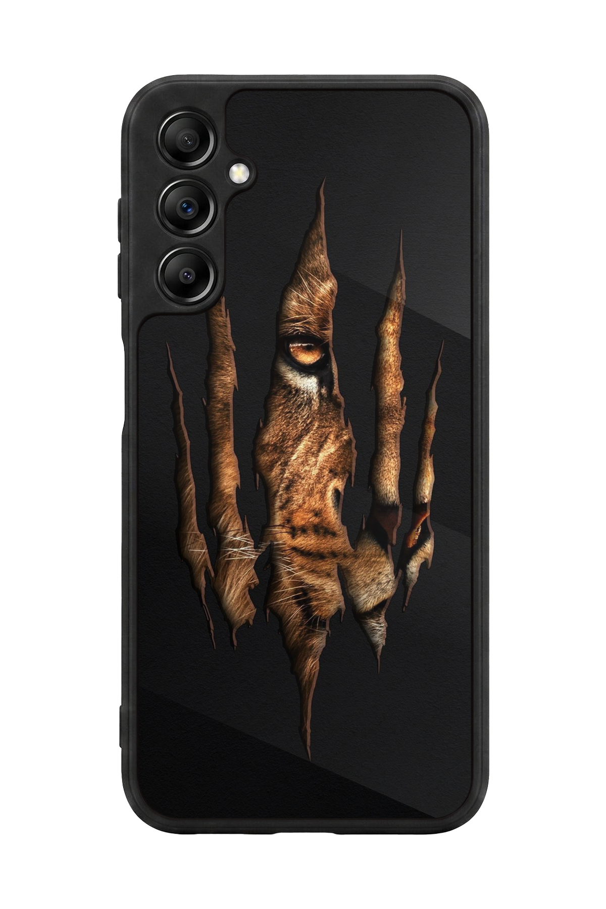 Samsung Galaxy A14 Uyumlu Aslan Tasarımlı Glossy Premium Kılıf