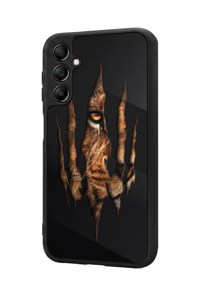 Samsung Galaxy A14 Uyumlu Aslan Tasarımlı Glossy Premium Kılıf