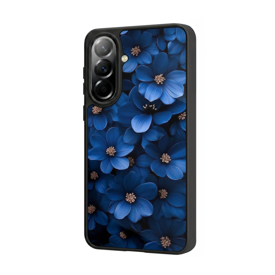 Samsung Galaxy A57 Uyumlu Cicek Tasarımlı Glossy Premium Kılıf