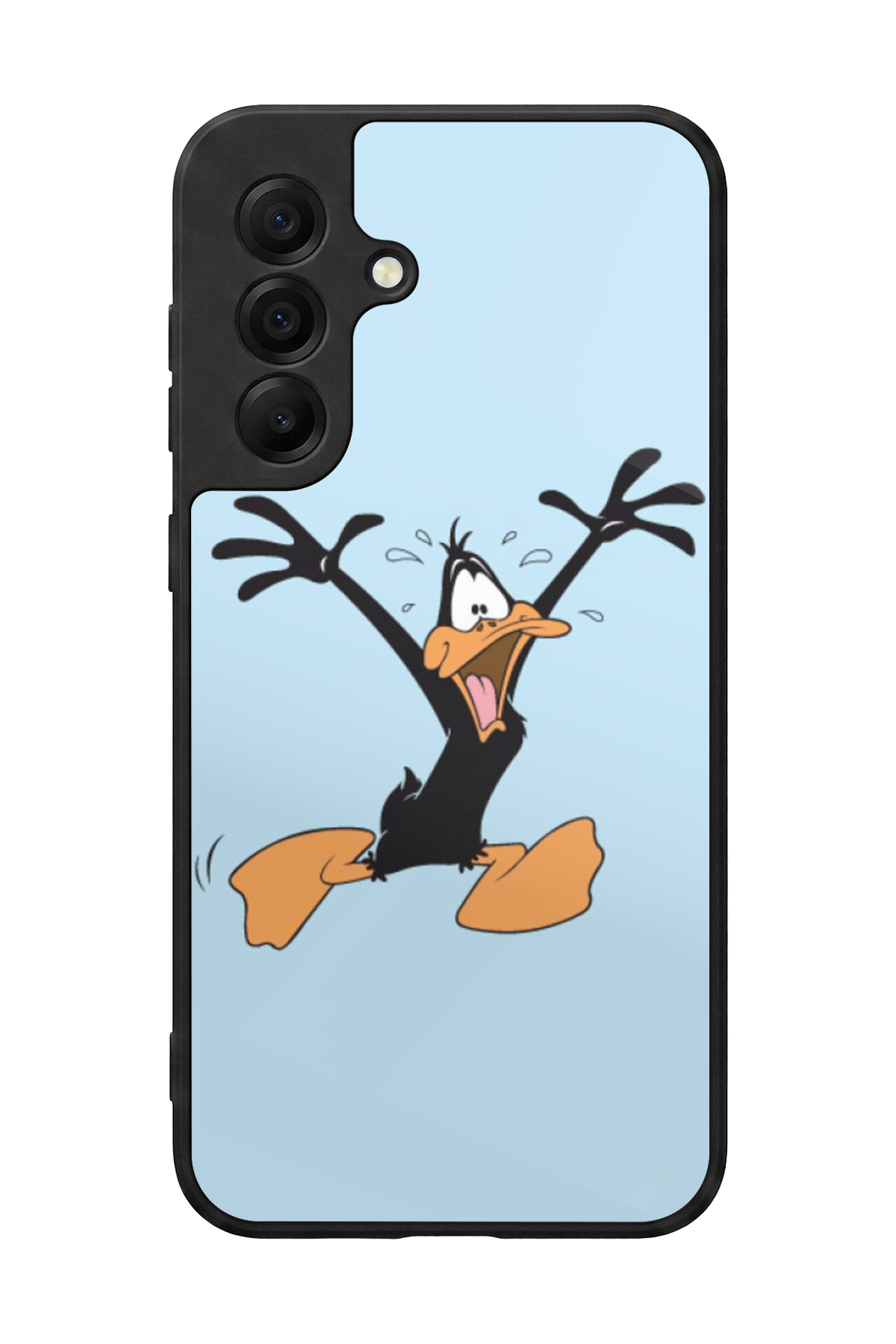 Samsung Galaxy A17 Uyumlu Daffy duck Tasarımlı Glossy Premium Kılıf