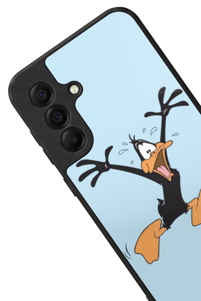 Samsung Galaxy A17 Uyumlu Daffy duck Tasarımlı Glossy Premium Kılıf